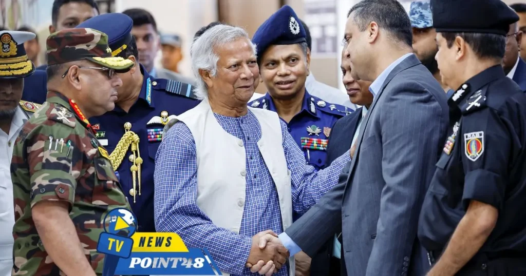 Interim Chief Muhammad Yunus Unleashes Call for Calm | Newspoint48