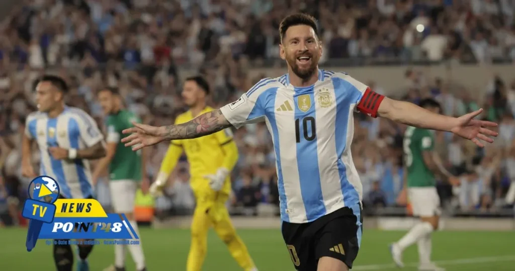 Argentina crushes Bolivia 6-0 after Messi's hat-trick — news on Newspoint48