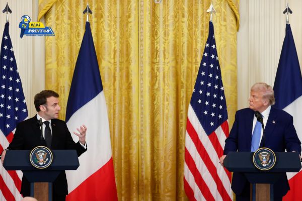 Donald Trump Agrees War in Ukraine Has an ‘Endgame’ During Meeting With France’s Macron | newspoint48. com